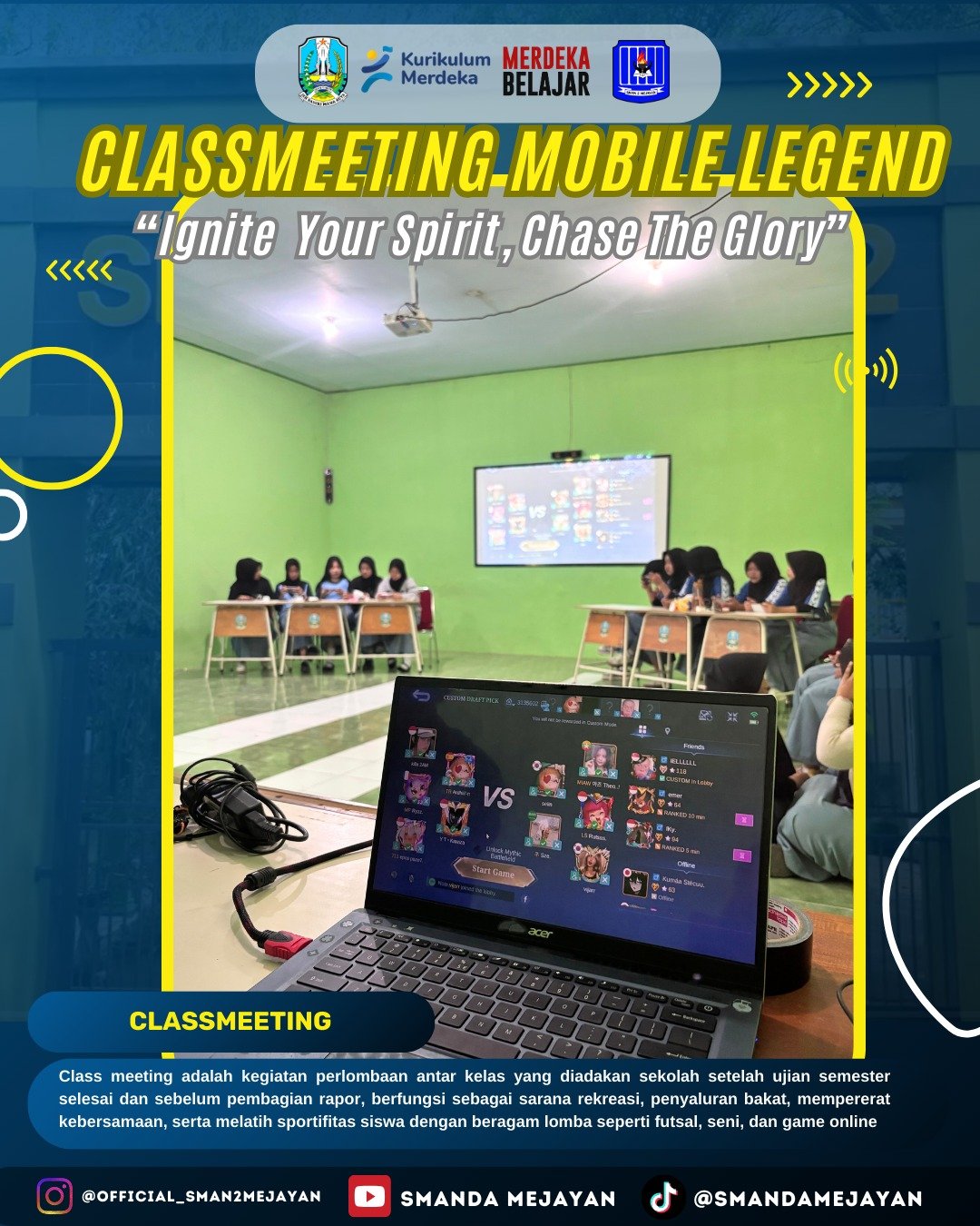 Class Meeting Mobile Legend Bang Bang Cewek